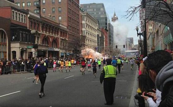 انفجار در بوستون امریکا